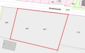 Grundstückszuschnitt - Baugenehmigtes Gewerbegrundstück m. Entwicklungspotenzial – ideal für Gewerbe, Büro- oder Produktion