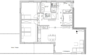 Grundriss - Exklusive Penthouse-Wohnung