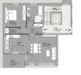 Grundriss Wohnung 01 - Exklusive Wohnung mit Sonnenbalkon
